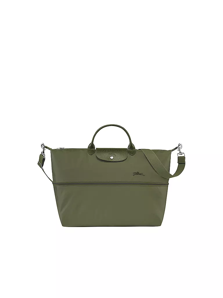 LONGCHAMP Le Pliage Green Erweiterbare Reisetasche Fir olive